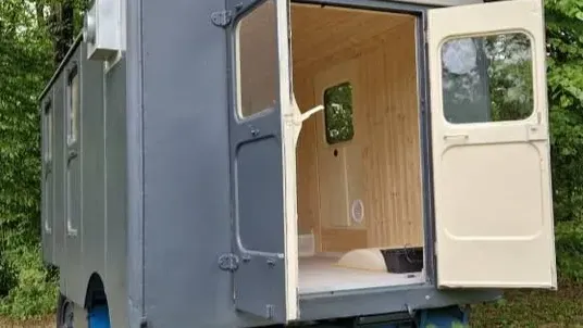 Garden with a caravan — 2