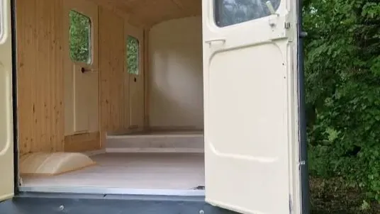 Garden with a caravan — 3